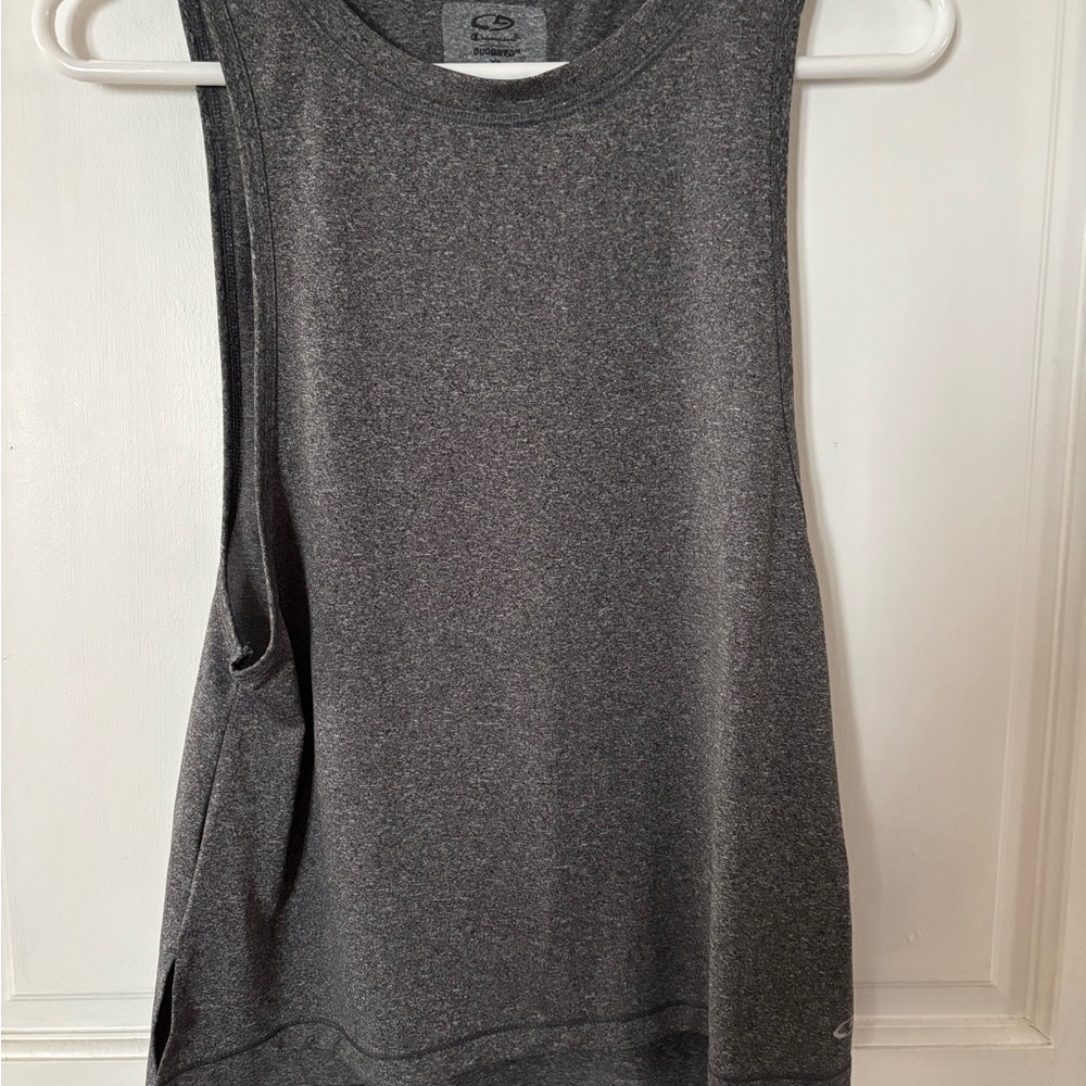 Champion Athletic Sleeveless Tank Top - Charcoal gray